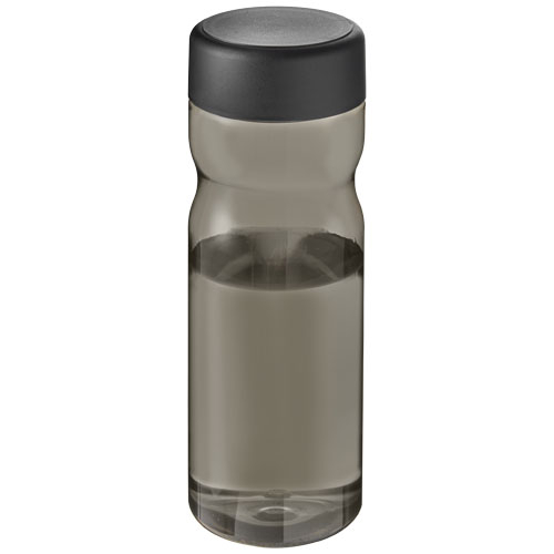 Bouteille personnalisable 650ml Ocean Plastic H2O Active® Charbon et Noir